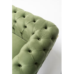 Fauteuil Bellissima velours vert 120cm