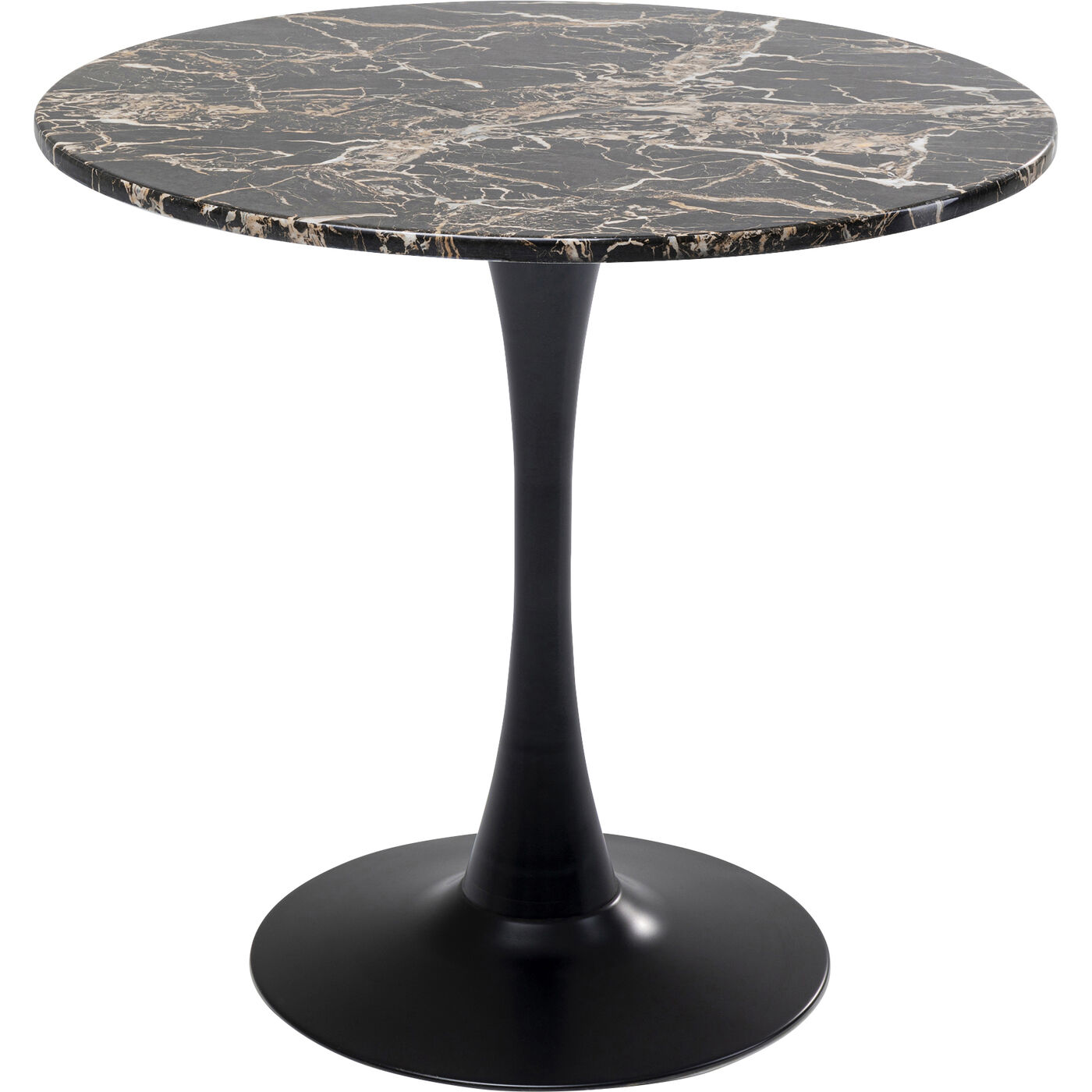[87058] Table Schickeria Mar Black Ø80 (Unica)