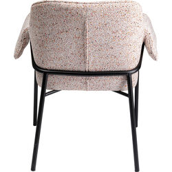 Silla reposabrazos Bess Beige Flitter