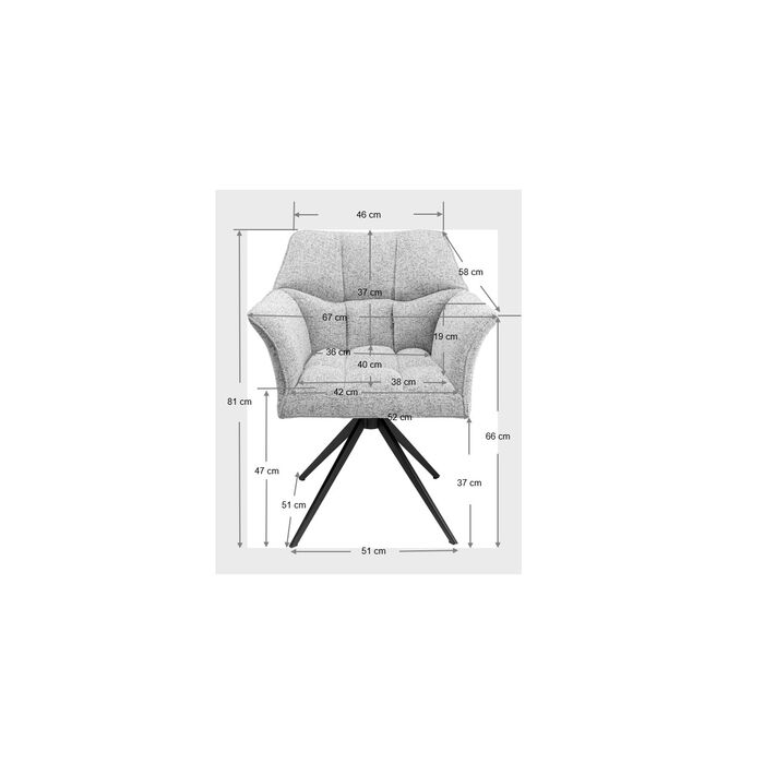 Drehstuhl Thinktank Beige