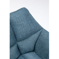 Chaise pivotante Thinktank Bleu