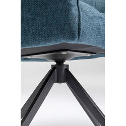 Chaise pivotante Thinktank Bleu