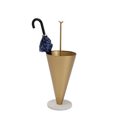 Umbrella Stand Singing In The Rain Gold