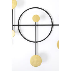 Garderobe murale Art Circles 79cm