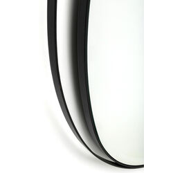 Wall Mirror Bonita Black Ø80cm