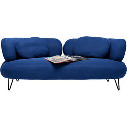 Sofa Peppo 2-Sitzer Blau 182cm