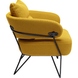 Fauteuil Peppo jaune