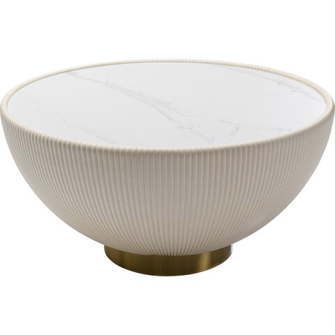 Mesa centro Endless Vegas Blanco Ø71cm