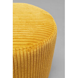 Stool Cherry Yello Cord Brass Ø35cm