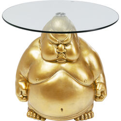 Table d appoint Monk doré Ø54cm