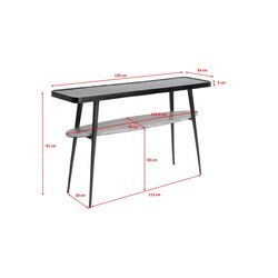 Konsole Montagna 135cm