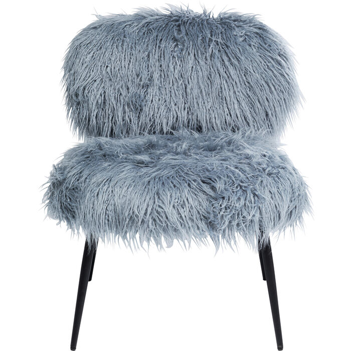 sillón Hairy azul