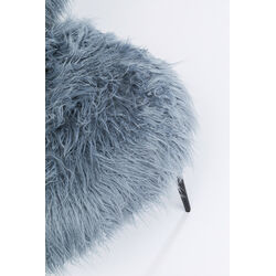 Sessel Hairy Blau