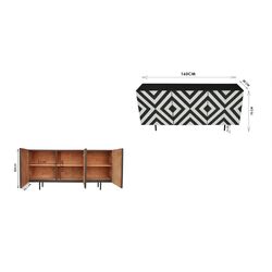 Sideboard Arctic 160x75cm