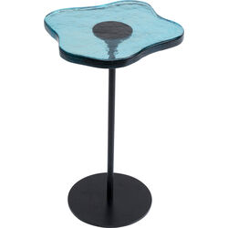 Table d appoint Lava bleu Ø30cm