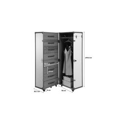 Schrankkoffer Venezia Creme