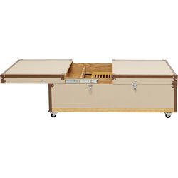 Coffee Table Bar Venezia Cream 120x75cm