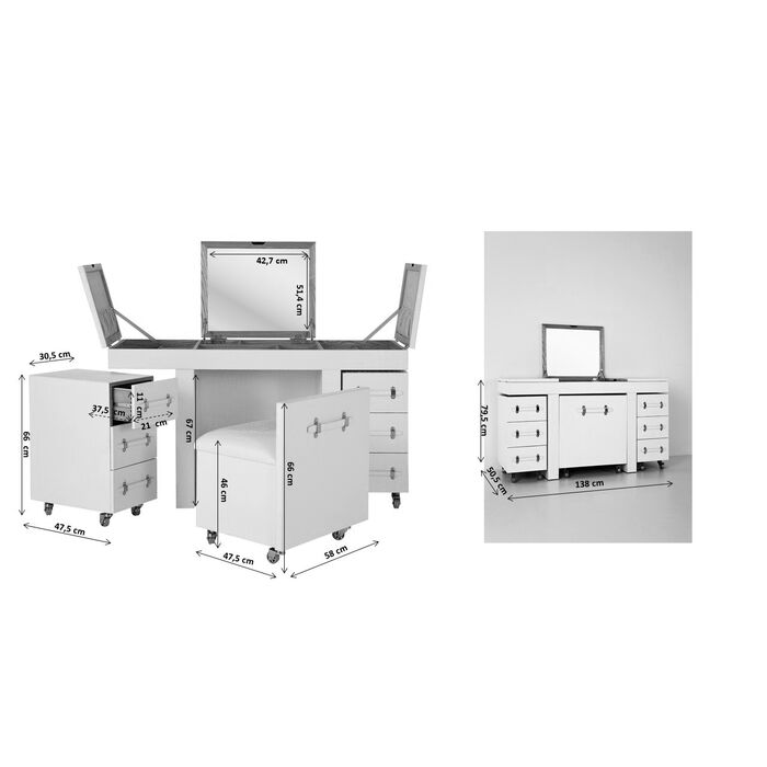 Schminkkombination Venezia Creme