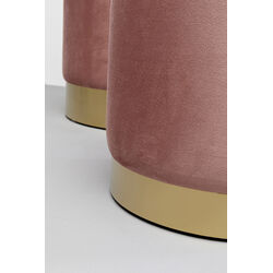 Hocker Cherry Storage Rose Brass (2/Set)