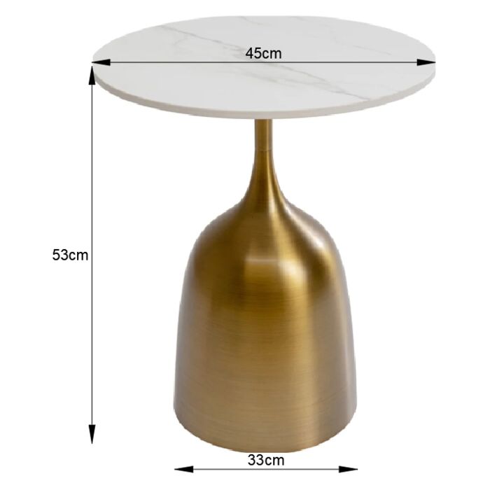 Beistelltisch Nube Tulip Ø45cm