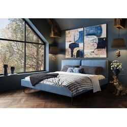 Cama East Side Cord Azul 180x200cm