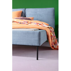 Bed East Side Cord Blue 180x200cm