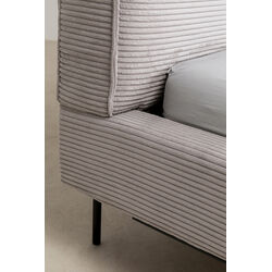 Cama East Side Cord Gris 180x200cm