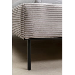 Cama East Side Cord Gris 180x200cm