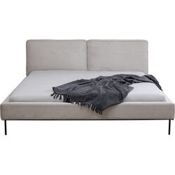 Letto East Side Cord grigio 180x200cm