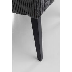 Chair with Armrest Mode Cord Grey