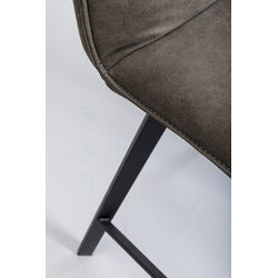 Chaise bar Toronto marron 69cm