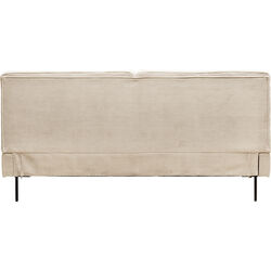 Cama East Side Cord Gris 180x200cm