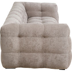 Sofa 3-Seater Salamanca Light Brown 240cm