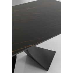 Table Gloria Ceramic Black 180x90cm