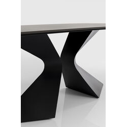 Table Gloria Ceramic Black 180x90cm