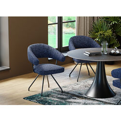 87359 - Swivel Chair Arabella Blue