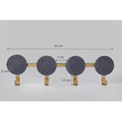 Wandgarderobe Indigo 55cm