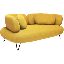 Sofa Peppo 2-Sitzer Gelb 182cm