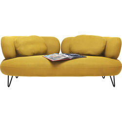 Sofa Peppo 2-Sitzer Gelb 182cm