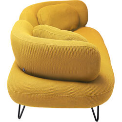 Sofa Peppo 2-Sitzer Gelb 182cm