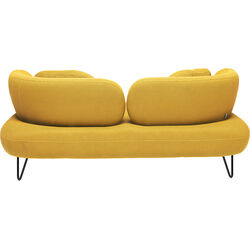 Sofa Peppo 2-Sitzer Gelb 182cm