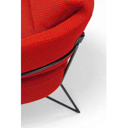 Fauteuil Peppo rouge