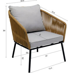 Armchair Elba Nature
