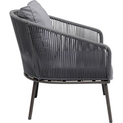 Fauteuil Elba gris