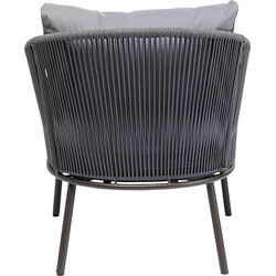 Fauteuil Elba gris