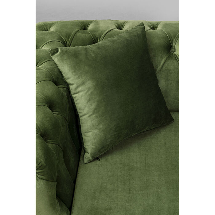 Canapé d'angle Bellissima velours vert droite