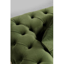 Canapé d'angle Bellissima velours vert gauche
