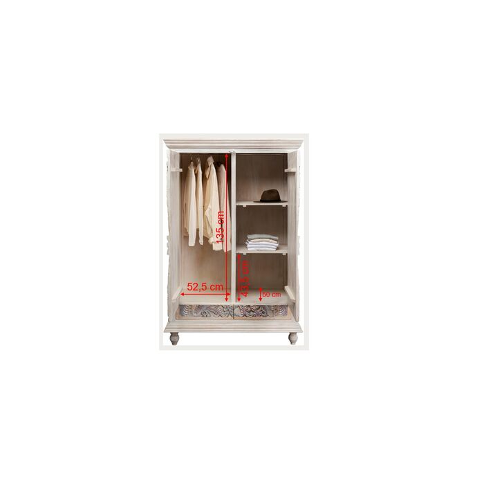 Kleiderschrank Goa 120x180cm