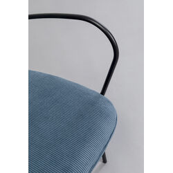 Chair with Armrest Viola Blue