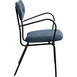 Chair with Armrest Viola Blue